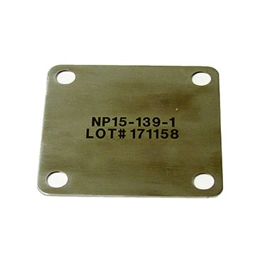 UPPER ROLL SUPPORT END PLATE