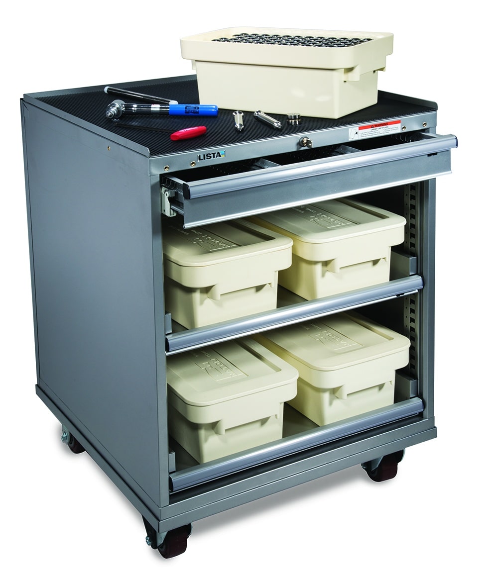 tooling storage box transport cart from natoli engineering