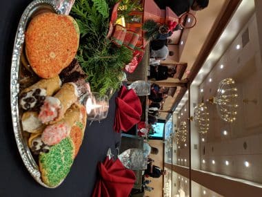 Food at Natoli Engineering Christmas in 2018