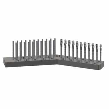 ejection cleaning block with brushed pins tablet compression machine part for sale