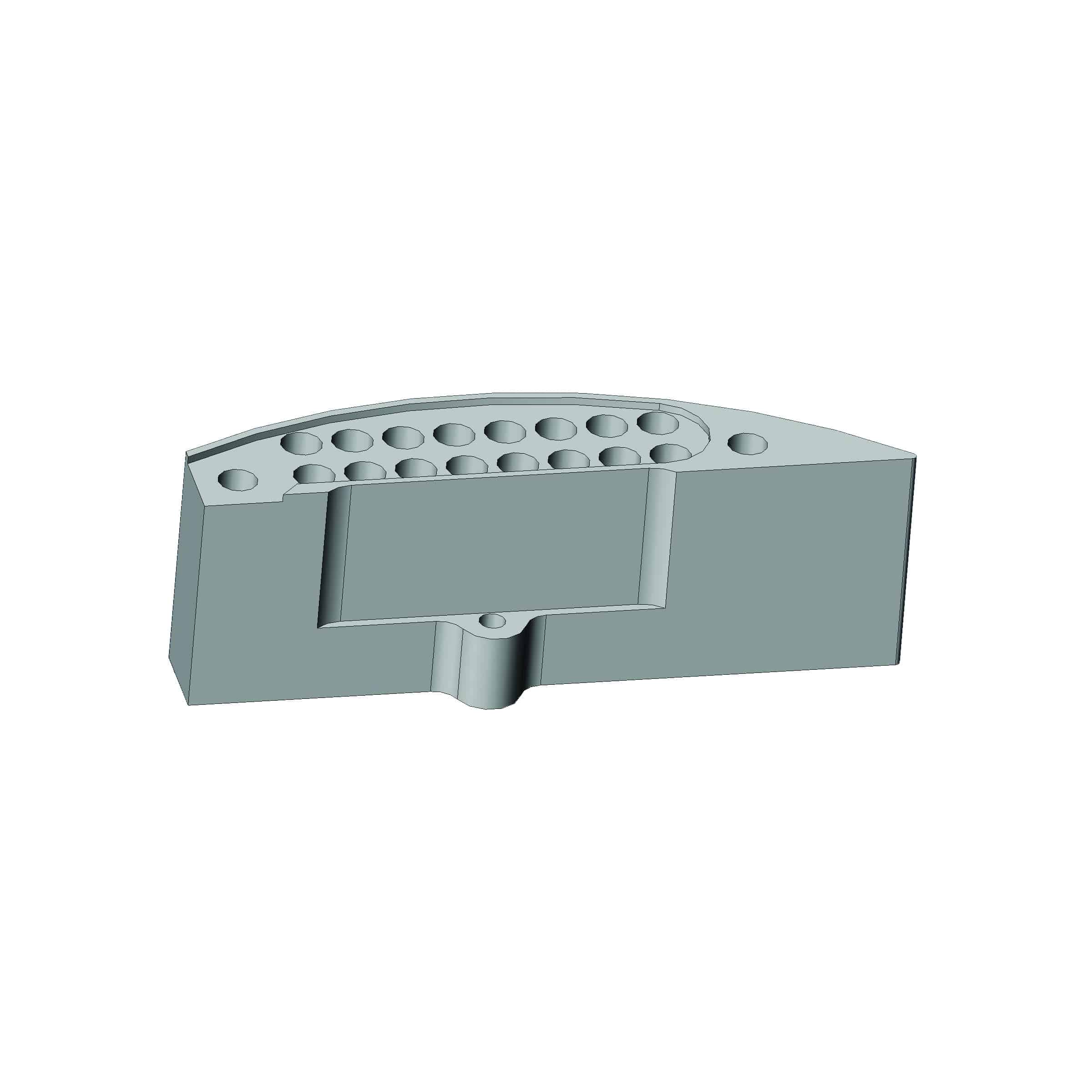 wiper block PET-TX (short) for tablet compression machine