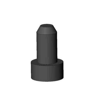 tamper cap, plastic for tooling part for tablet press machine