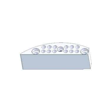 wiper block guide shaft bores tooling part for pill press machine