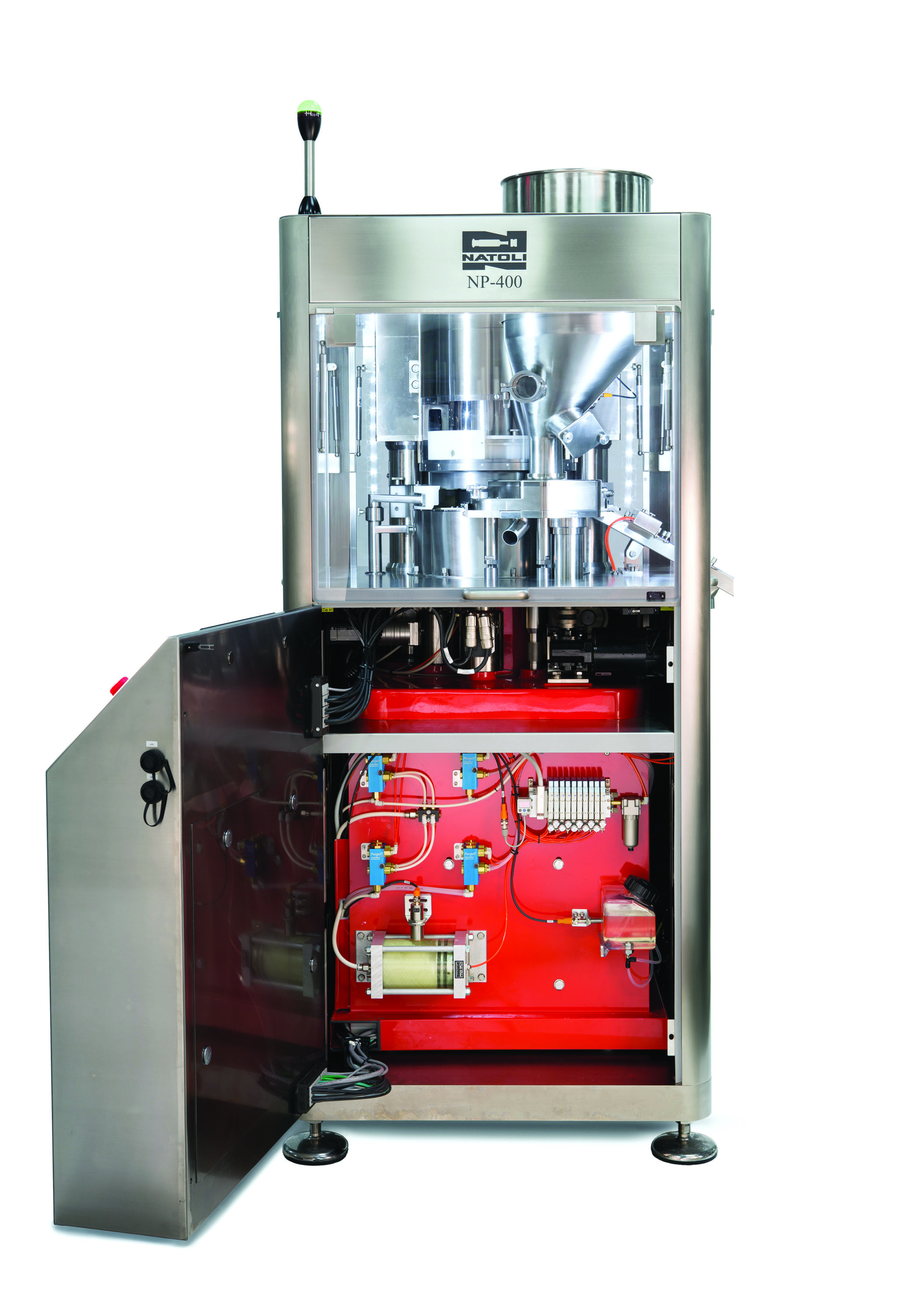 Inside the NP-400 Tablet Press Machine